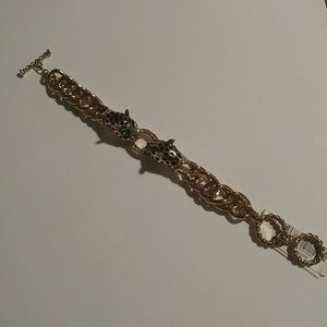 Gold Cheetah Bracelet
